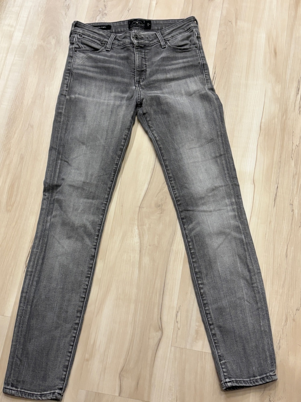 Lucky Brand Women's Gray Skinny Jeans - Washed Charcoal